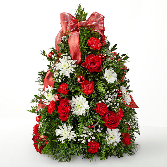 Make It Merry Tree –  White Lilies N Paradise, Kokomo IN
