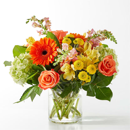 Autumn Sunshine Bouquet –  White Lilies N Paradise, Kokomo IN