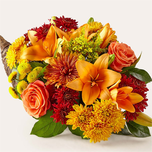 Feast of Color Cornucopia –  White Lilies N Paradise, Kokomo IN