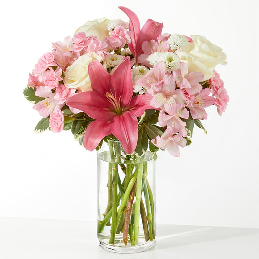 Piece of Cake Bouquet –  White Lilies N Paradise, Kokomo IN