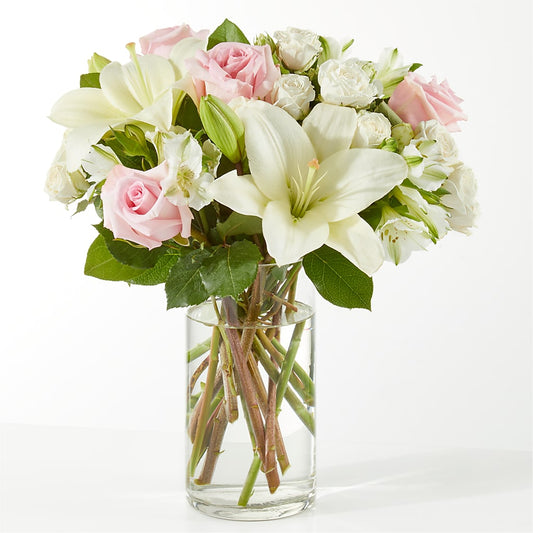 Kindhearted Bouquet –  White Lilies N Paradise, Kokomo IN