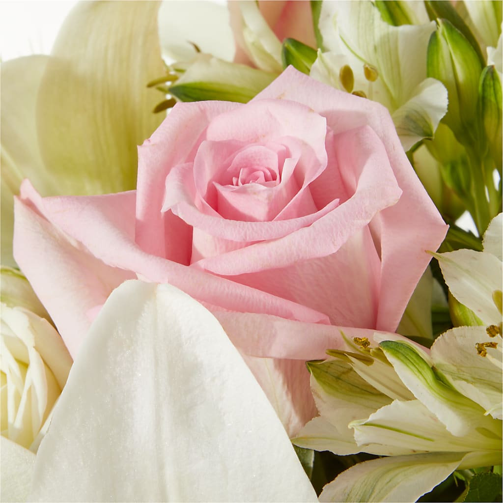 Kindhearted Bouquet –  White Lilies N Paradise, Kokomo IN