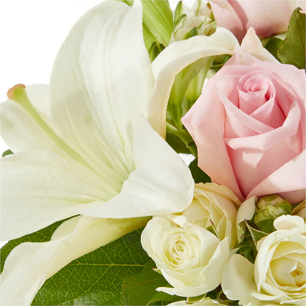 Kindhearted Bouquet –  White Lilies N Paradise, Kokomo IN