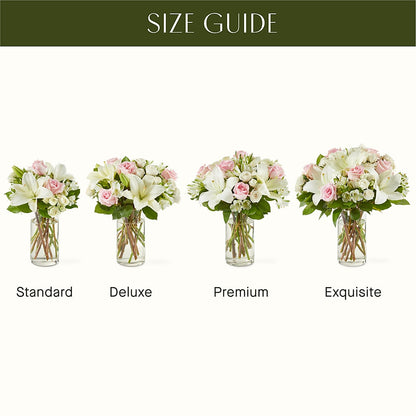 Kindhearted Bouquet –  White Lilies N Paradise, Kokomo IN