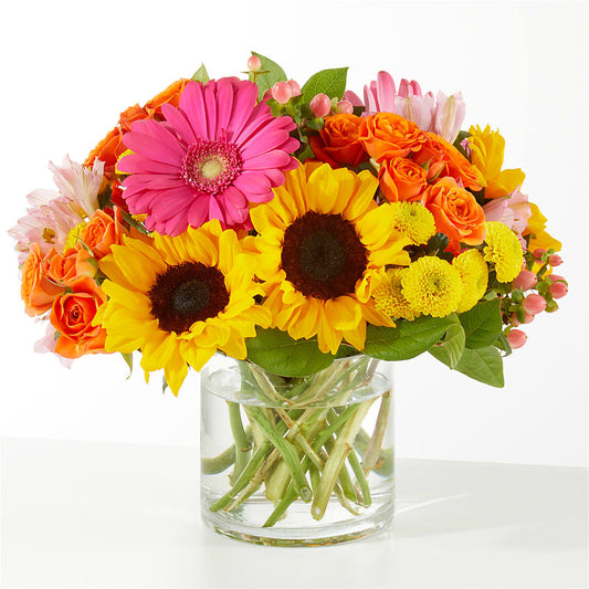 Beach Day Bouquet –  White Lilies N Paradise, Kokomo IN