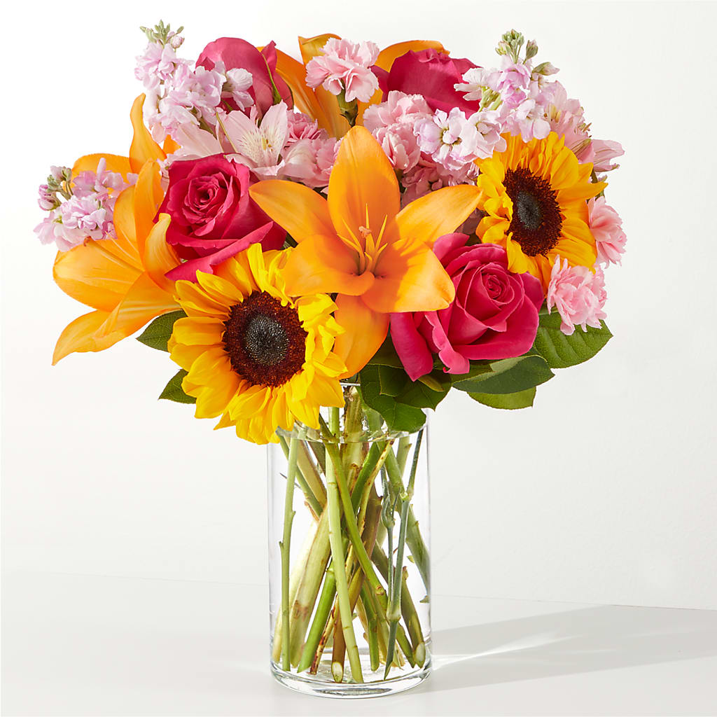 In Full Swing Bouquet –  White Lilies N Paradise, Kokomo IN