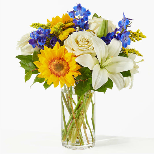 Stargazing Bouquet –  White Lilies N Paradise, Kokomo IN