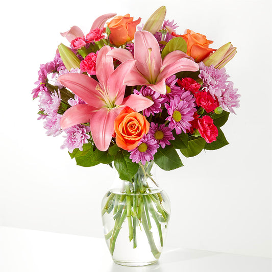 One and Only Bouquet –  White Lilies N Paradise, Kokomo IN