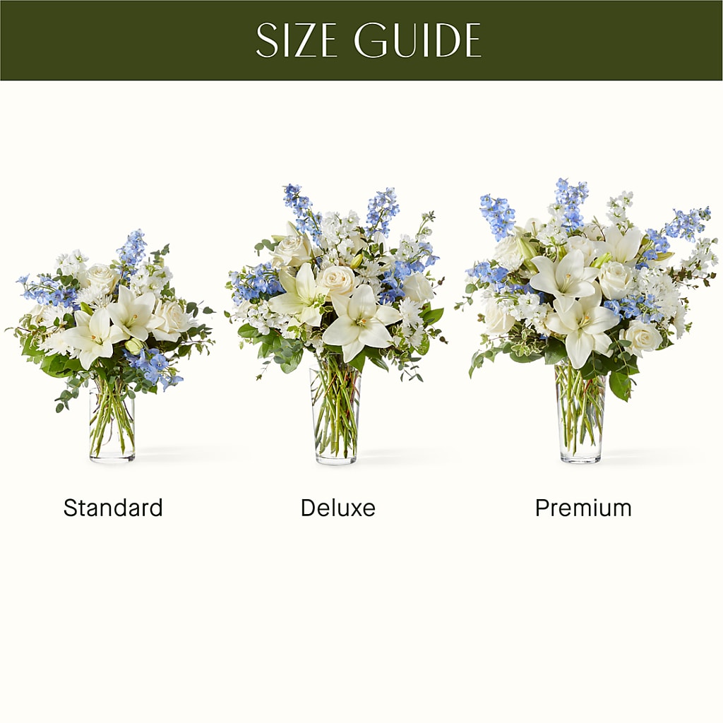 Peace of Mind Bouquet –  White Lilies N Paradise, Kokomo IN
