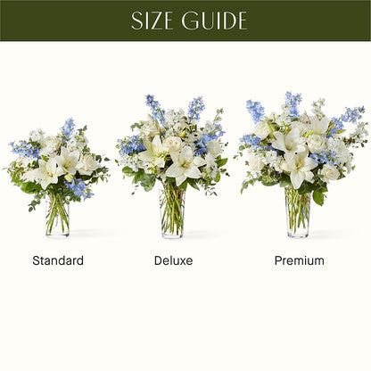 Peace of Mind Bouquet –  White Lilies N Paradise, Kokomo IN