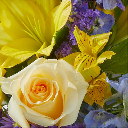 Limoncello Bouquet –  White Lilies N Paradise, Kokomo IN