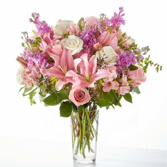 Ethereal Beauty Bouquet –  White Lilies N Paradise, Kokomo IN