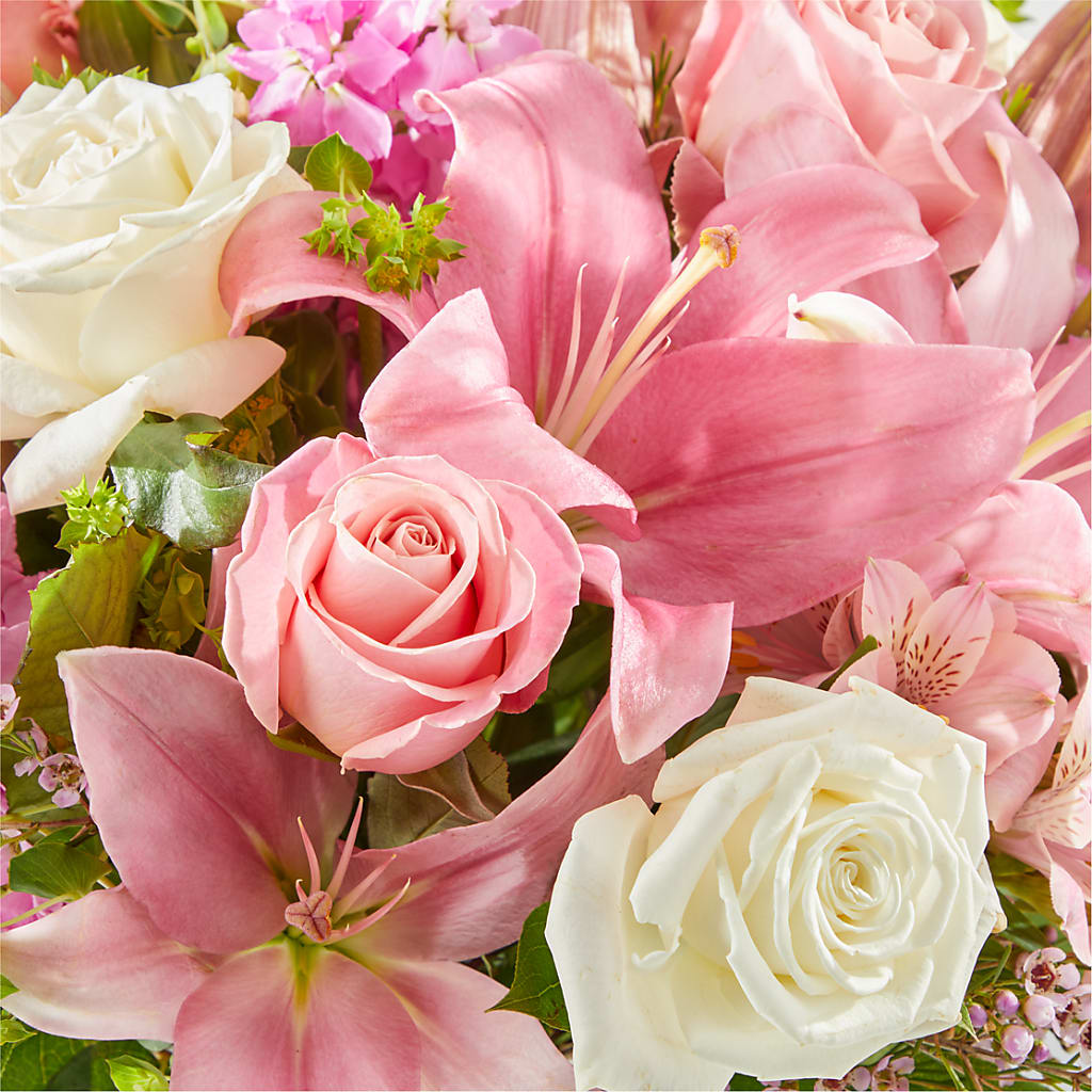 Ethereal Beauty Bouquet –  White Lilies N Paradise, Kokomo IN