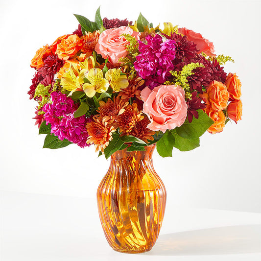 Amber Muse Bouquet –  White Lilies N Paradise, Kokomo IN
