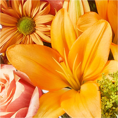Harvest Hayride Bouquet –  White Lilies N Paradise, Kokomo IN