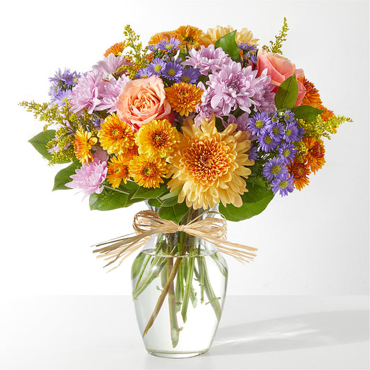 Countryside Bouquet –  White Lilies N Paradise, Kokomo IN
