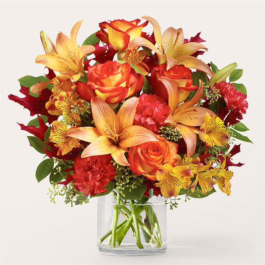 Pecan Pie Bouquet –  White Lilies N Paradise, Kokomo IN
