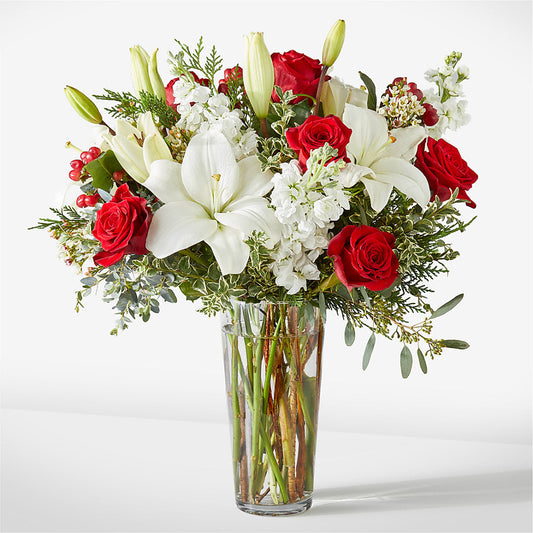 Twinkle Lights Bouquet –  White Lilies N Paradise, Kokomo IN