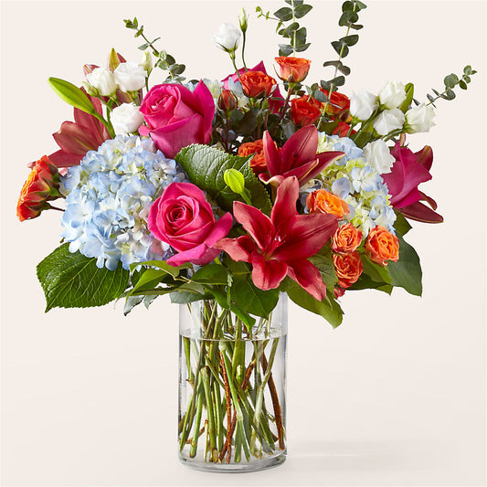 Awestruck Luxury Bouquet –  White Lilies N Paradise, Kokomo IN