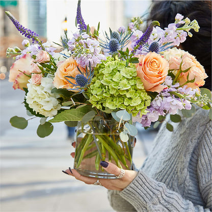 Porch Swing Bouquet –  White Lilies N Paradise, Kokomo IN