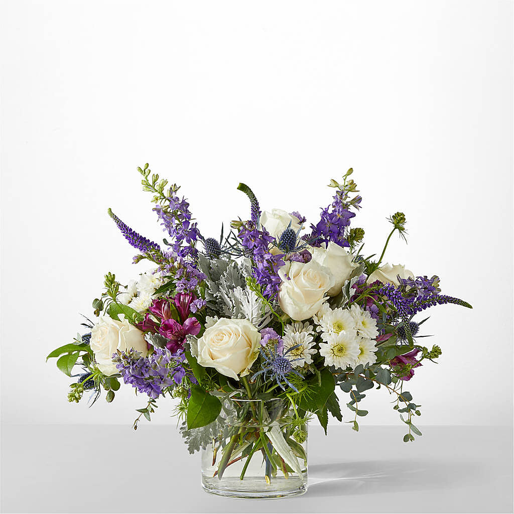 Shooting Star Bouquet –  White Lilies N Paradise, Kokomo IN