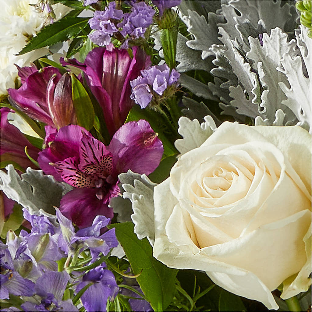 Shooting Star Bouquet –  White Lilies N Paradise, Kokomo IN
