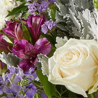 Shooting Star Bouquet –  White Lilies N Paradise, Kokomo IN