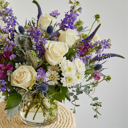 Shooting Star Bouquet –  White Lilies N Paradise, Kokomo IN