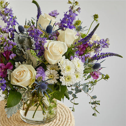 Shooting Star Bouquet –  White Lilies N Paradise, Kokomo IN