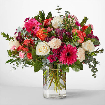 Smell the Roses Bouquet –  White Lilies N Paradise, Kokomo IN