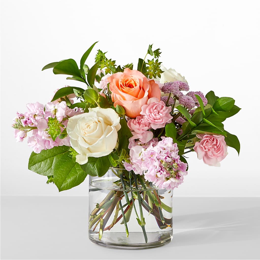 French Market Bouquet –  White Lilies N Paradise, Kokomo IN
