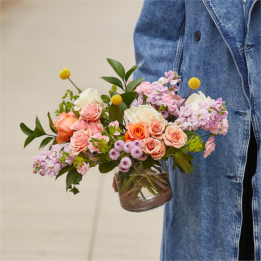 French Market Bouquet –  White Lilies N Paradise, Kokomo IN
