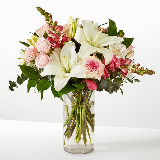 Ballet Slippers Bouquet –  White Lilies N Paradise, Kokomo IN