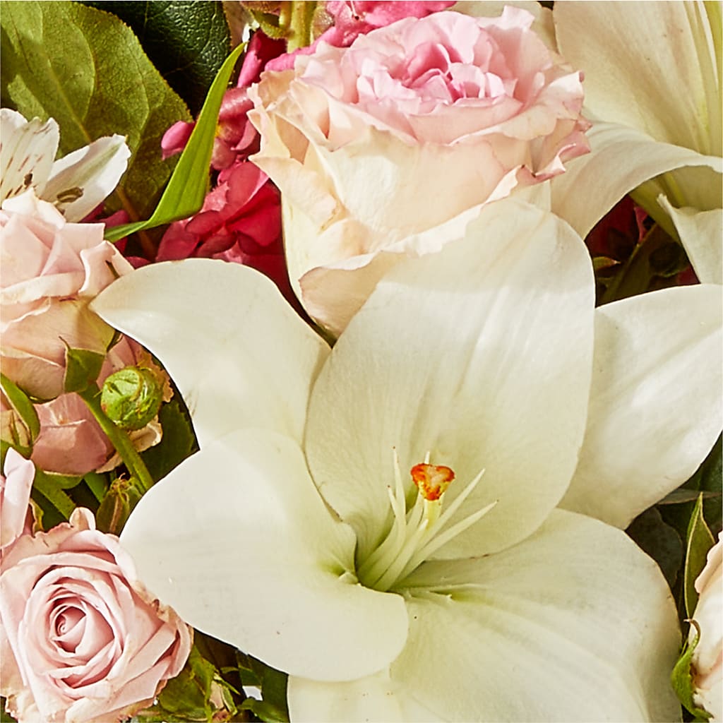 Ballet Slippers Bouquet –  White Lilies N Paradise, Kokomo IN