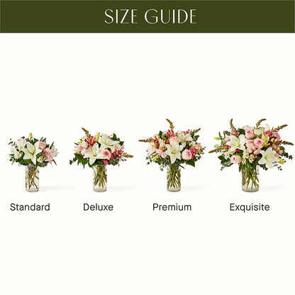 Ballet Slippers Bouquet –  White Lilies N Paradise, Kokomo IN