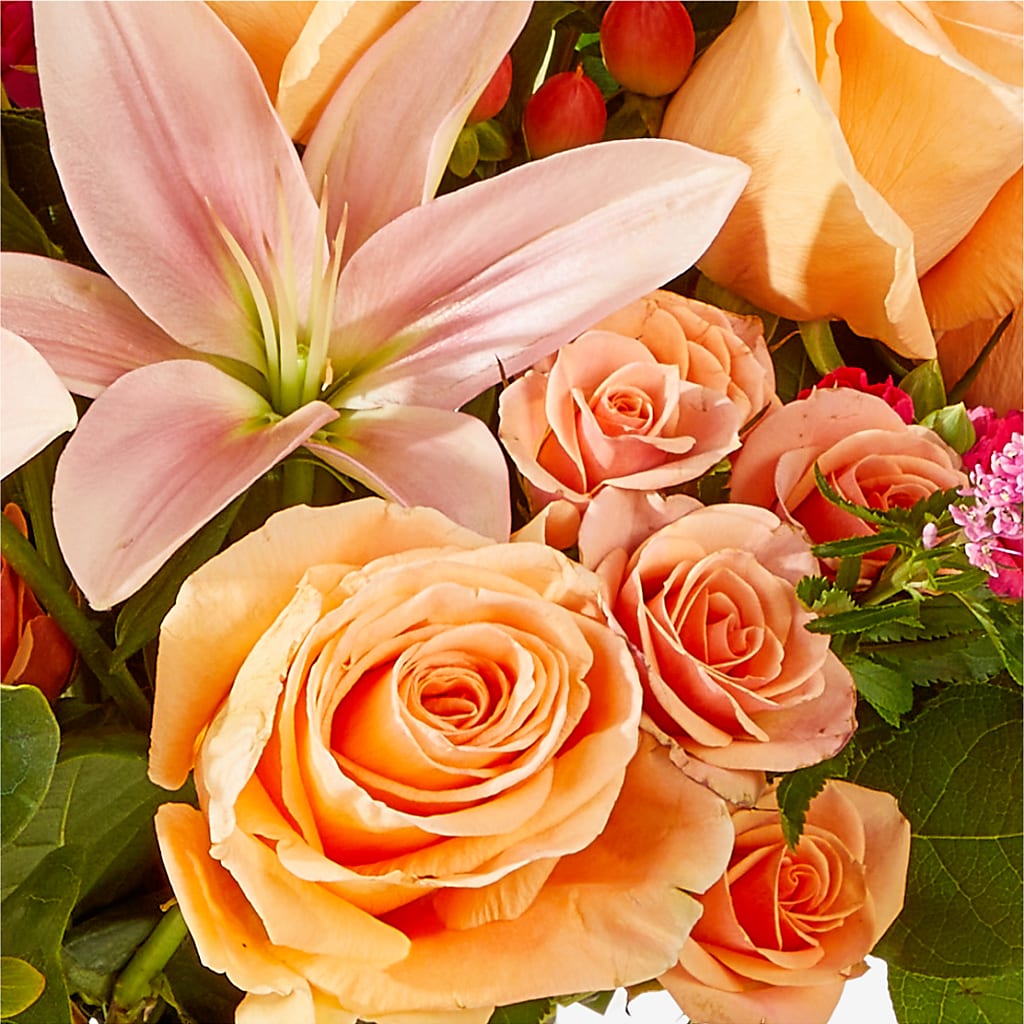 Bisous Bouquet –  White Lilies N Paradise, Kokomo IN