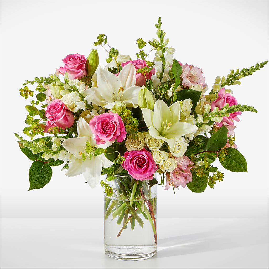 Fondly Bouquet –  White Lilies N Paradise, Kokomo IN