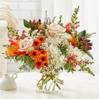 Autumnal Equinox Bouquet –  White Lilies N Paradise, Kokomo IN
