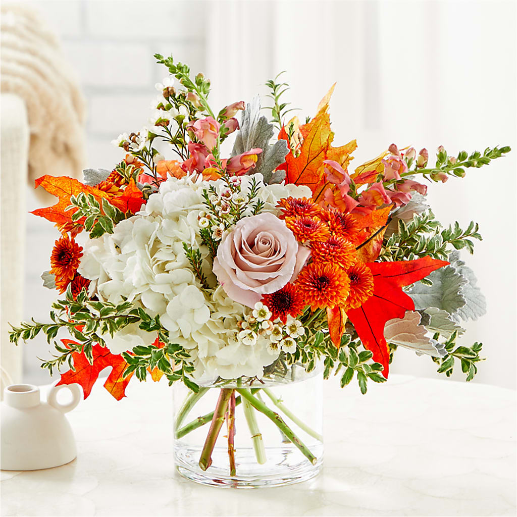 Autumnal Equinox Bouquet –  White Lilies N Paradise, Kokomo IN