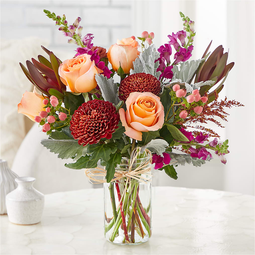 Moody Hues Bouquet –  White Lilies N Paradise, Kokomo IN