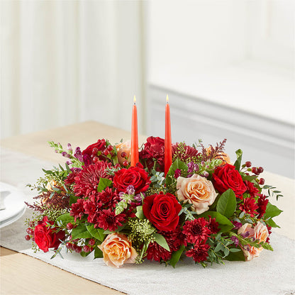 Most Thankful Centerpiece –  White Lilies N Paradise, Kokomo IN