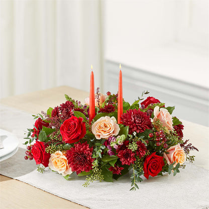 Most Thankful Centerpiece –  White Lilies N Paradise, Kokomo IN