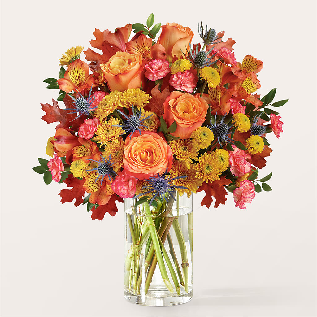 Winds of Autumn Bouquet –  White Lilies N Paradise, Kokomo IN
