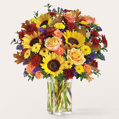 Harvest Moon Bouquet –  White Lilies N Paradise, Kokomo IN