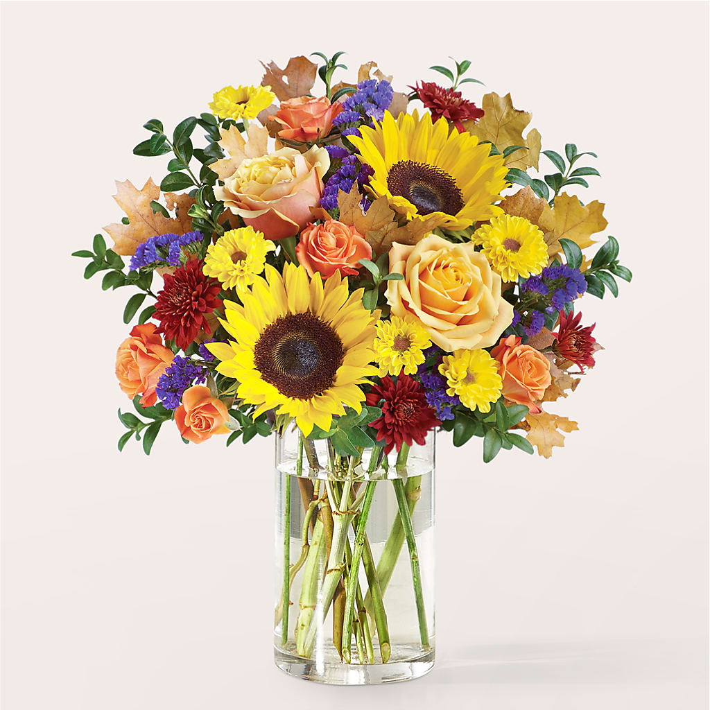 Harvest Moon Bouquet –  White Lilies N Paradise, Kokomo IN