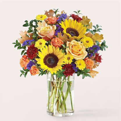 Harvest Moon Bouquet –  White Lilies N Paradise, Kokomo IN