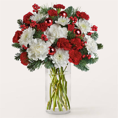 Good Tidings Bouquet –  White Lilies N Paradise, Kokomo IN