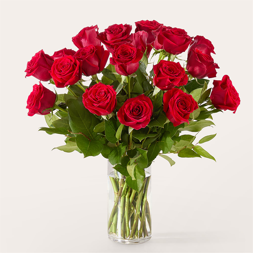The One Red Rose Bouquet –  White Lilies N Paradise, Kokomo IN