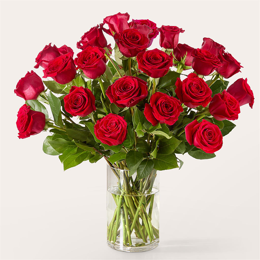 The One Red Rose Bouquet –  White Lilies N Paradise, Kokomo IN