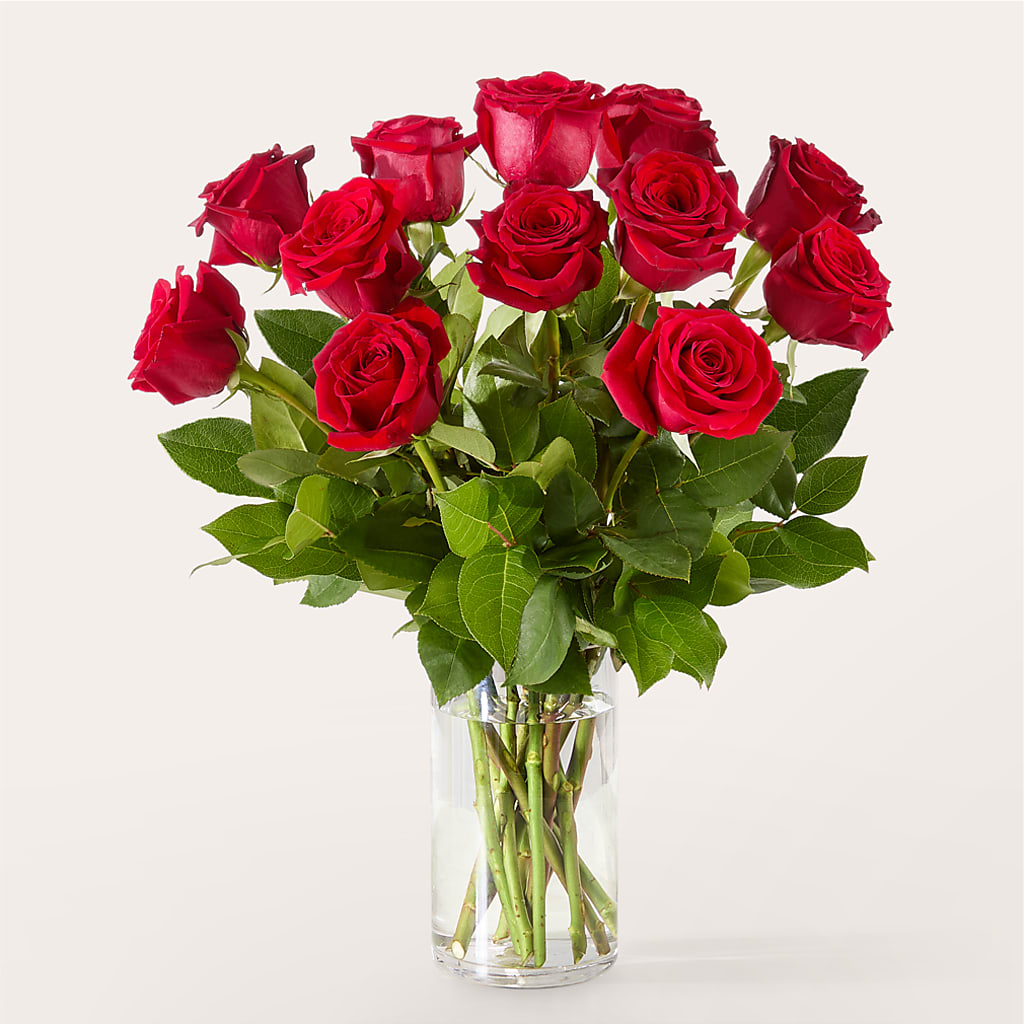 The One Red Rose Bouquet –  White Lilies N Paradise, Kokomo IN
